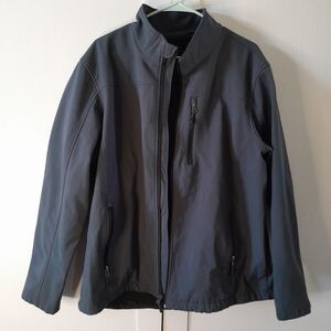 Swiss Tech Men's Dark Gray Windbreaker